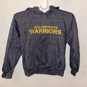 Boys Gray NBA Golden State Warriors Hoodie